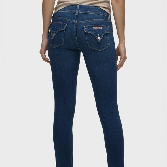 [28Ins29”]HUDSON Women's Collin Mid Rise Skinny Fit Flap Pocket Ankle Jean - Picture 3 of 10